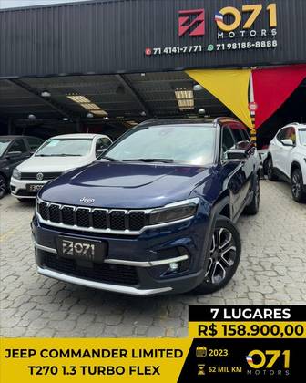 JEEP COMMANDER 1.3 T270 TURBO FLEX LIMITED AT6